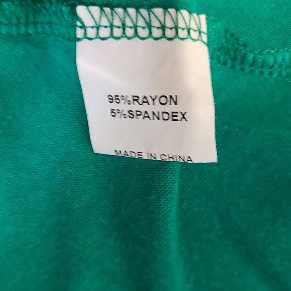 TUNIC: Green Sleeveless Tunic - Picture 4 of 4